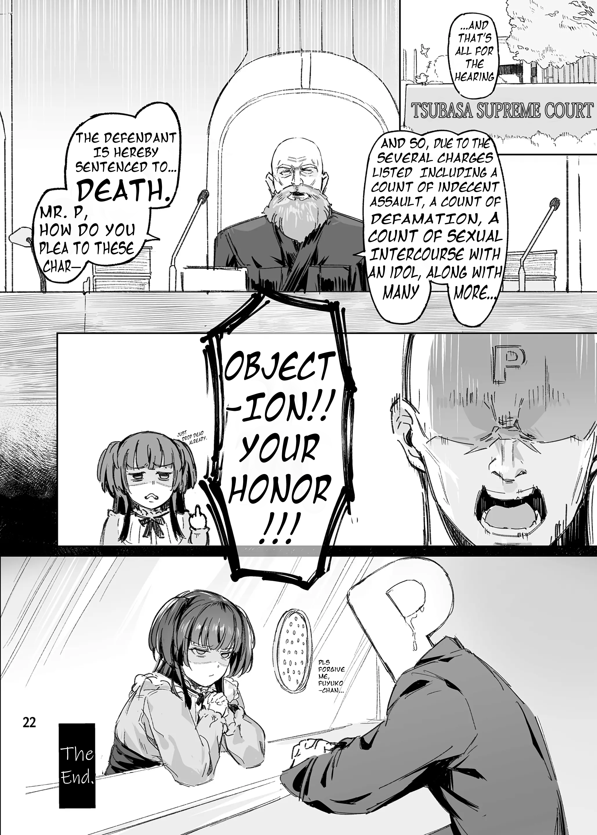 Hentai Manga Comic-Don't fuck with adults. Fuyuko chan!!-Read-23